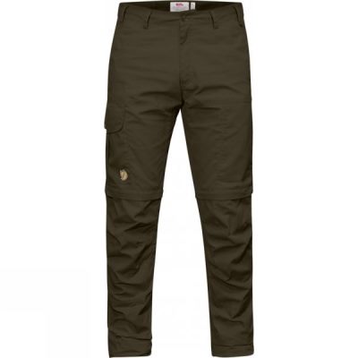 Pantalones Fjallraven Karl Pro Zip Off Hombre - Verde Oscuro Oliva - Chile CAJ861375